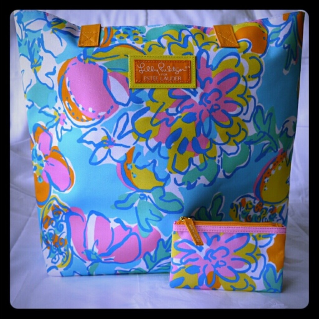 Lilly Pulitzer Tote Bag (No Coin Purse)
